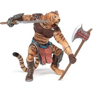 Tiger‎ Mutant Figure - Fantasy Toy - Hand Painted & Collectible